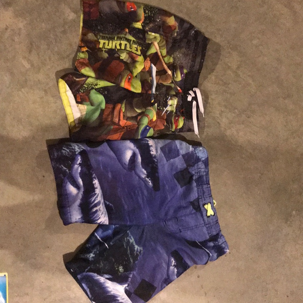 2 pair of Swimming Trunks Boys